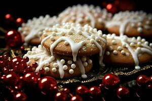 AI generated Holiday Baking - Generative AI photo