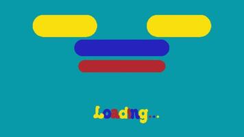 2d animated loading video