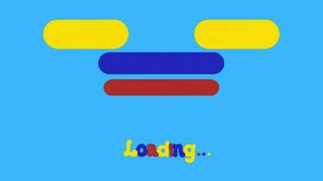 2d animated loading video