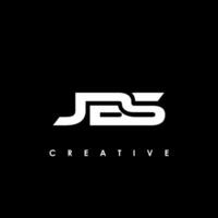 JBS Letter Initial Logo Design Template Vector Illustration