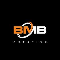 BMB Letter Initial Logo Design Template Vector Illustration