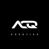 ACQ Letter Initial Logo Design Template Vector Illustration