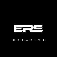 ERE Letter Initial Logo Design Template Vector Illustration
