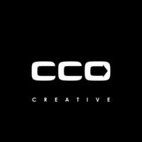 CCO Letter Initial Logo Design Template Vector Illustration