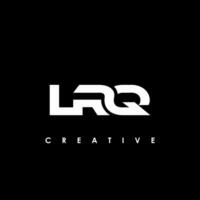 LRQ Letter Initial Logo Design Template Vector Illustration