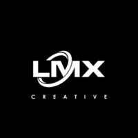 lmx letra inicial logo diseño modelo vector ilustración