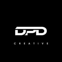 DPD Letter Initial Logo Design Template Vector Illustration