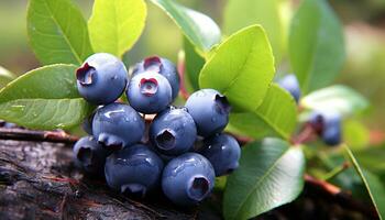 ai generado frescura de naturaleza sano alimento, maduro Fruta generado por ai foto