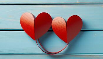 AI generated Love is the symbol of romance and togetherness generated by AI photo