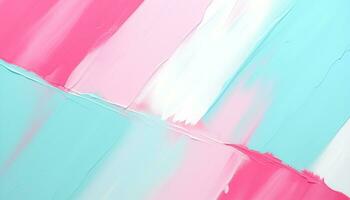 AI generated Abstract multi colored pattern with vibrant pink backdrop generated by AI photo