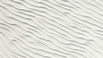 AI generated Abstract design with striped wave pattern on monochrome backdrop generated by AI photo