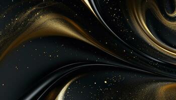 AI generated Abstract shiny backdrop with patterned wave design generated by AI photo