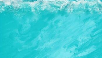 AI generated Blue wave pattern in underwater landscape, refreshing and vibrant generated by AI photo