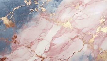 AI generated Abstract marble pattern on wall creates elegant decoration generated by AI photo