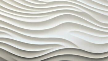 AI generated Smooth wave pattern in beige, a modern elegance generated by AI photo