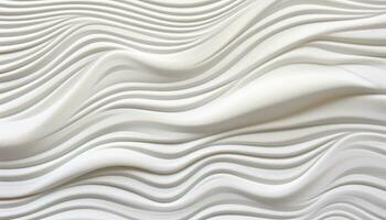 AI generated Abstract wave pattern on striped wallpaper, modern elegance generated by AI photo