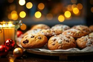 ai generado Navidad galletas - generativo ai foto