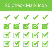 Check Mark, Valid, Yes, Confirmation, Okey, Positive checked, confirm, Acceptance in checklist, icon set vector