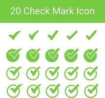 Check Mark, Valid, Yes, Confirmation, Okey, Positive checked, confirm, Acceptance in checklist, icon set vector