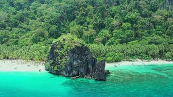 Aerial view of Seven Commando Beach video