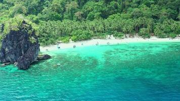 aereo Visualizza di Sette commando spiaggia video