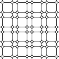 Seamless abstract geometric pattern in a modern style vector