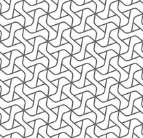 Seamless abstract geometric pattern in a modern style vector