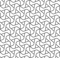 Seamless abstract geometric pattern in a modern style vector