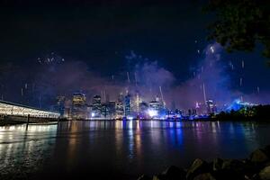 July 4th Macy's Fireworks in New York photo