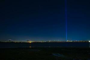 Viewing the Tribute in Light photo
