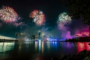 July 4th Macy's Fireworks in New York photo