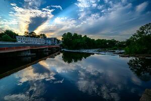 Great Falls at Sunset photo