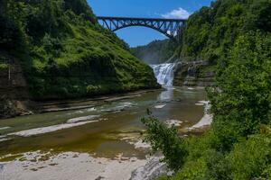 Letchworth State Park Upper Falls photo