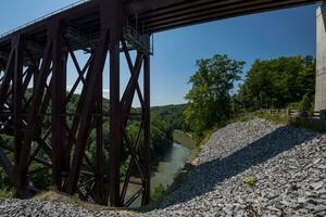 Letchworth State Park Portage Viaduct photo