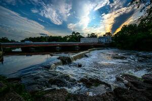 Great Falls at Sunset photo