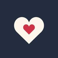 AI generated Telemedicine company filled colorful logo. Virtual health. Heart symbol. Design element. Caring ai art for corporate branding, healthcare app, wellness program vector