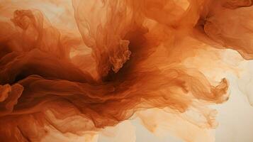 AI generated Mocha color splash background photo