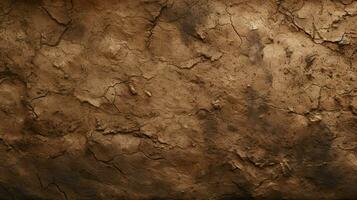 AI generated Mud Textures background photo