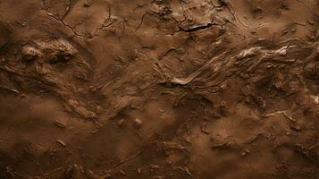 AI generated Mud Textures background photo