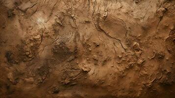 AI generated Mud Textures background photo