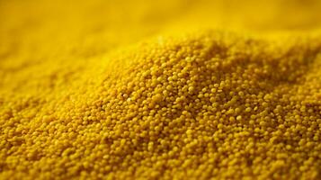 AI generated Mustard soft background photo