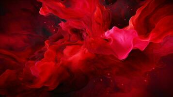 AI generated Ruby color splash background photo