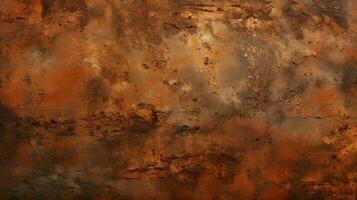 AI generated Rust Textures background photo