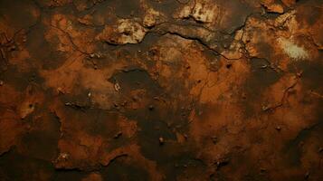 AI generated Rust high quality background photo