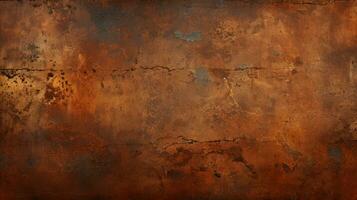 AI generated Rust Textures background photo