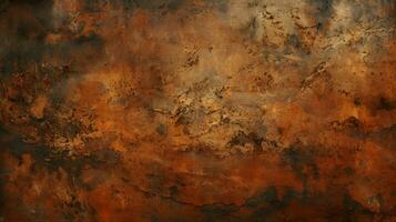 AI generated Rust Textures background photo