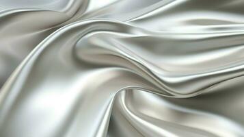 AI generated Silver background photo