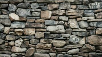 AI generated Stone Textures background photo