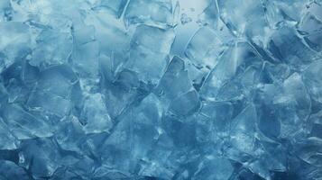 AI generated Ice Textures background photo