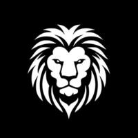 Lion, Minimalist and Simple Silhouette - Vector illustration